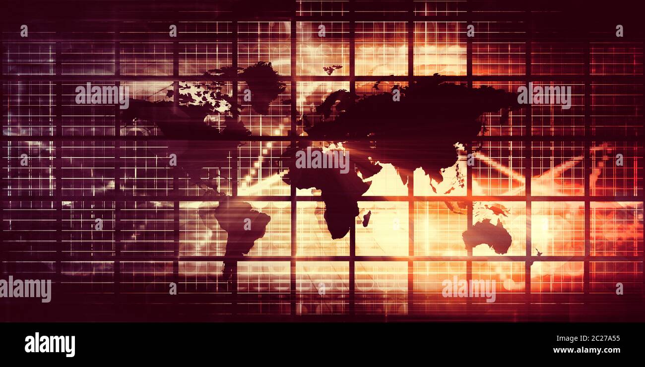 Global Business Platform Network as a Concept Stock Photo Alamy