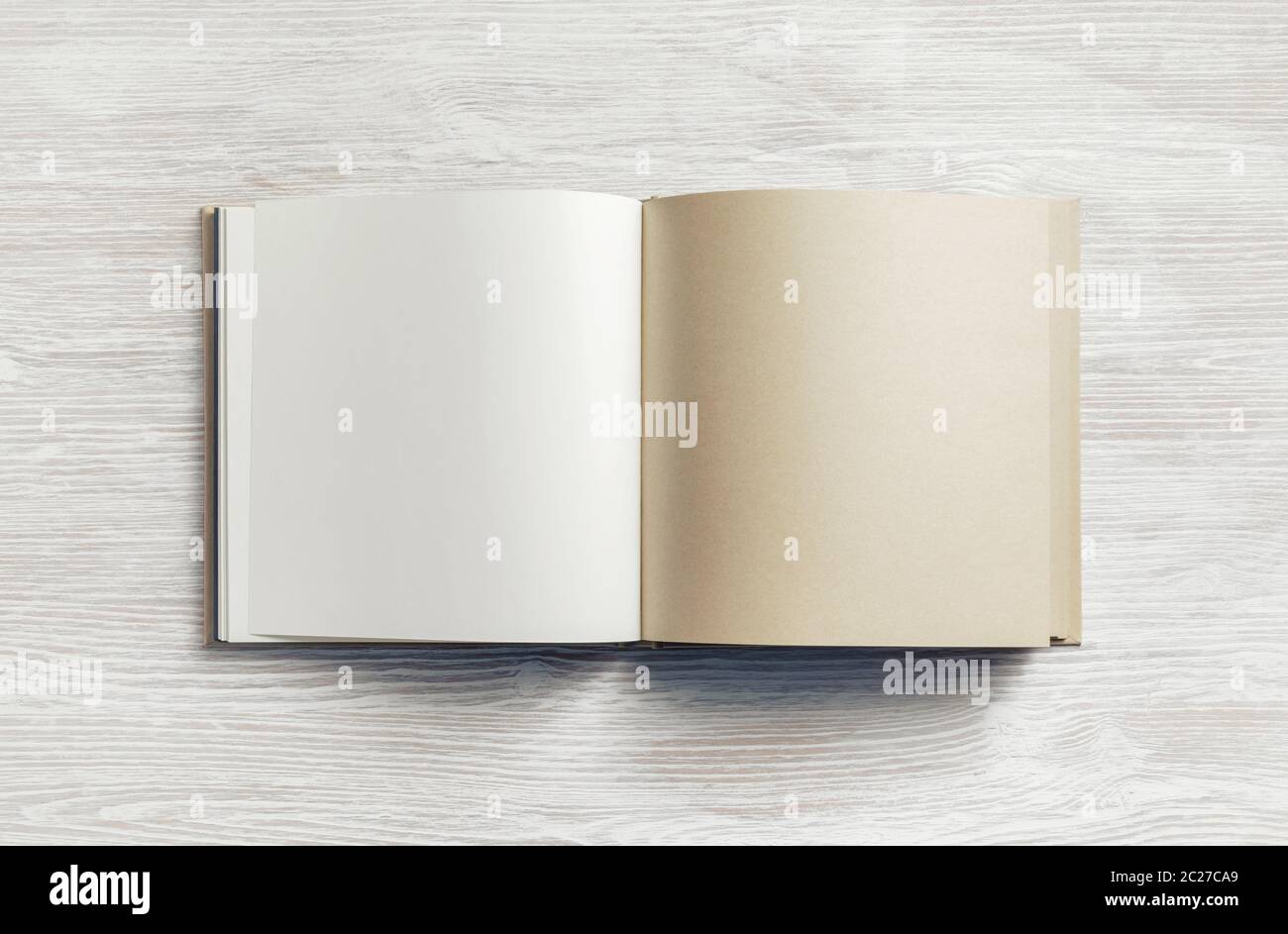 Kraft paper booklet Stock Photo Alamy
