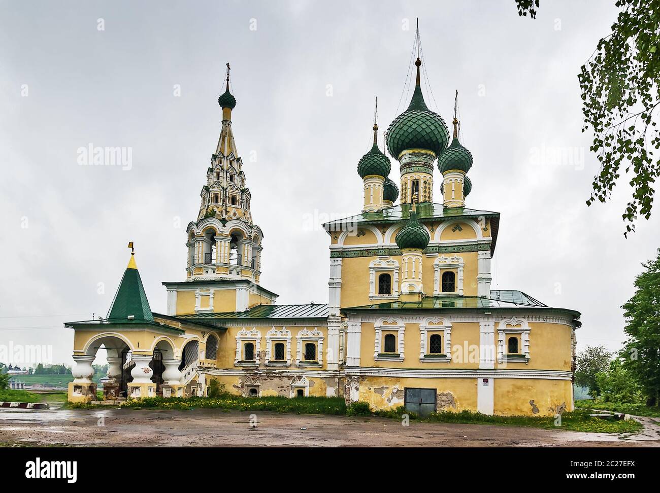 Church of the Nativity of John the Baptist, Uglich Stock Photo