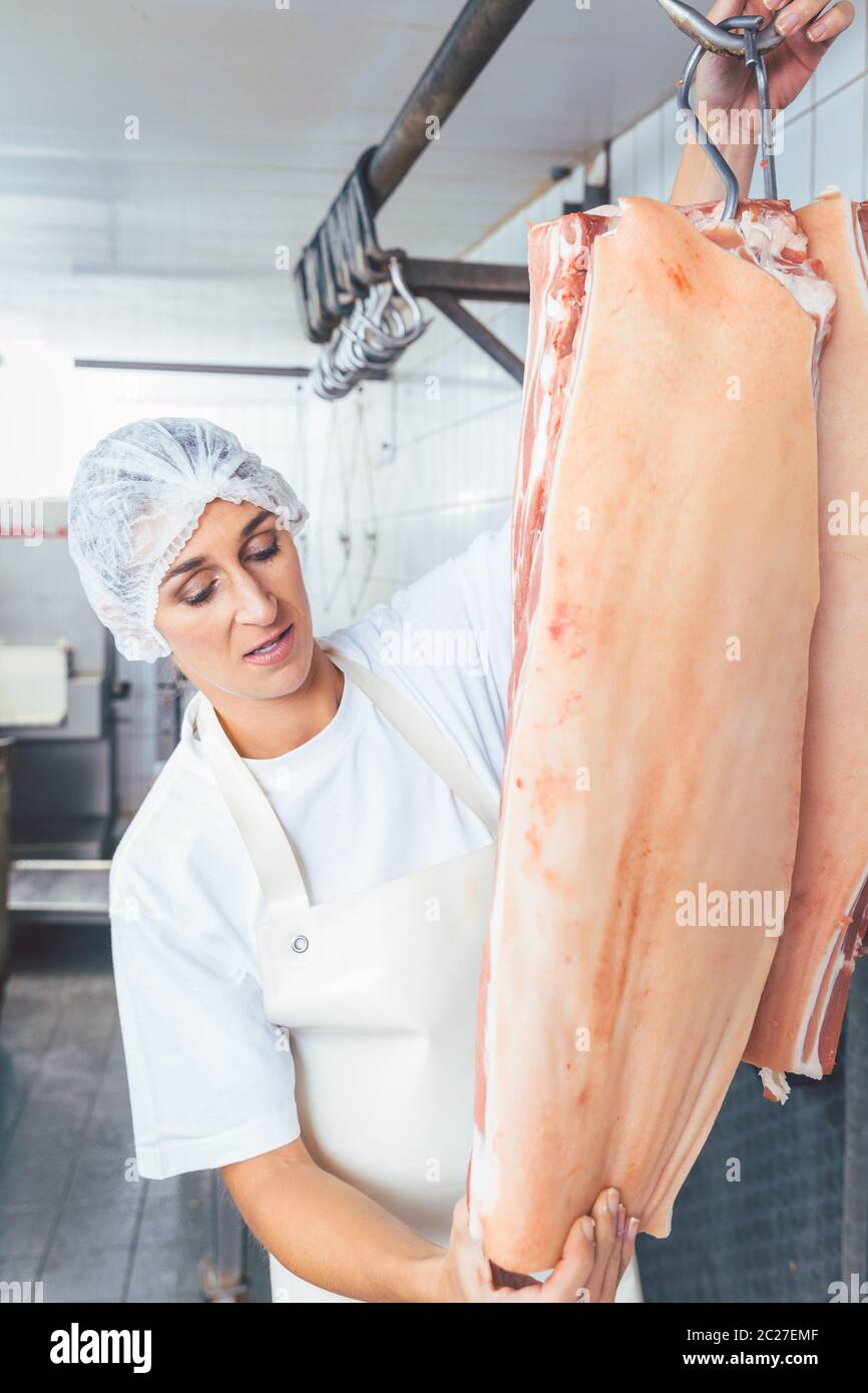 Apprentice butcher hires stock photography and images Alamy