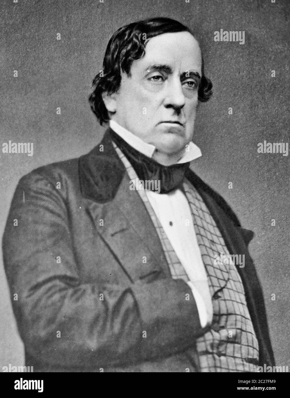 Lewis Cass - circa 1860 Stock Photo