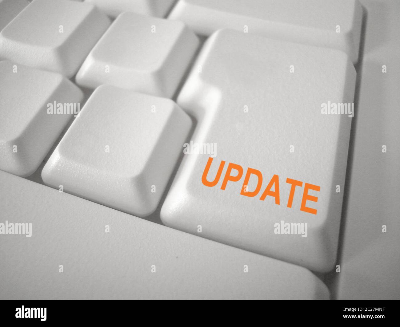 Keybord Button Update Stock Photo