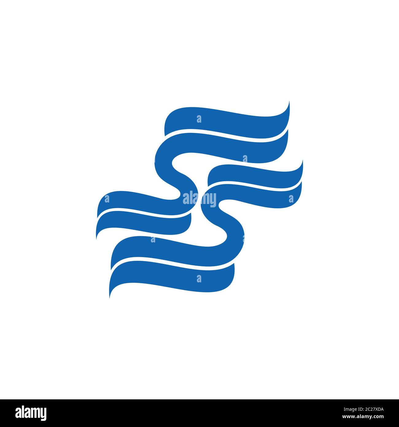 letters ss curves ribbon motion logo vector Stock Vector Image & Art ...