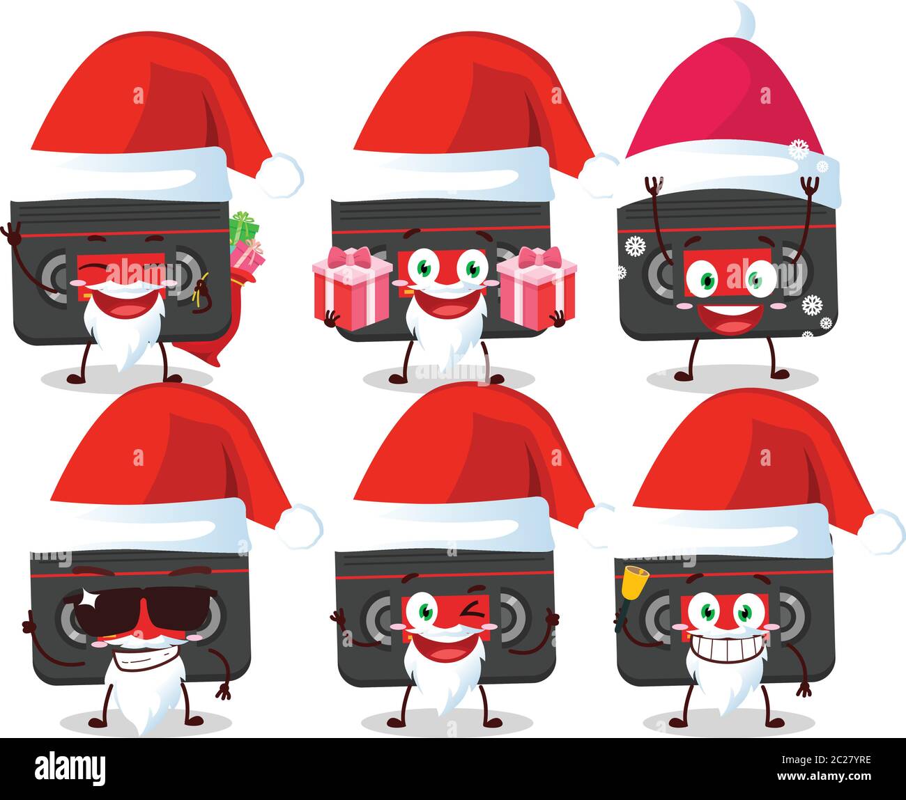 Cartoon christmas santa claus dj hi-res stock photography and images - Alamy Cartoon christmas santa claus dj hi-res stock photography and images - Alamy
