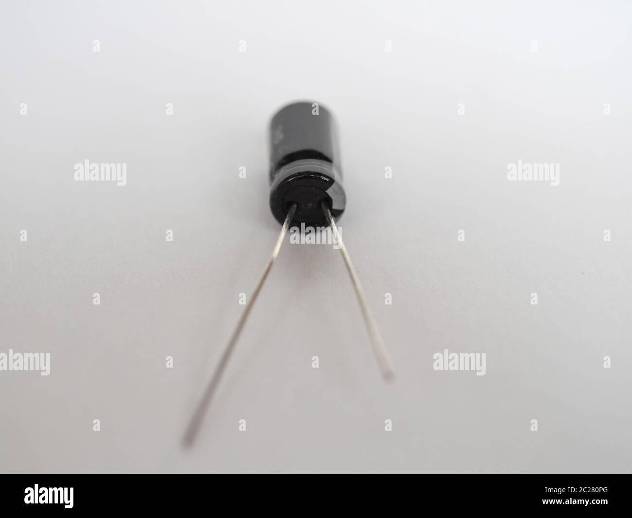capacitor (aka condenser or condensator) device that stores electrical  energy in an electric field Stock Photo - Alamy