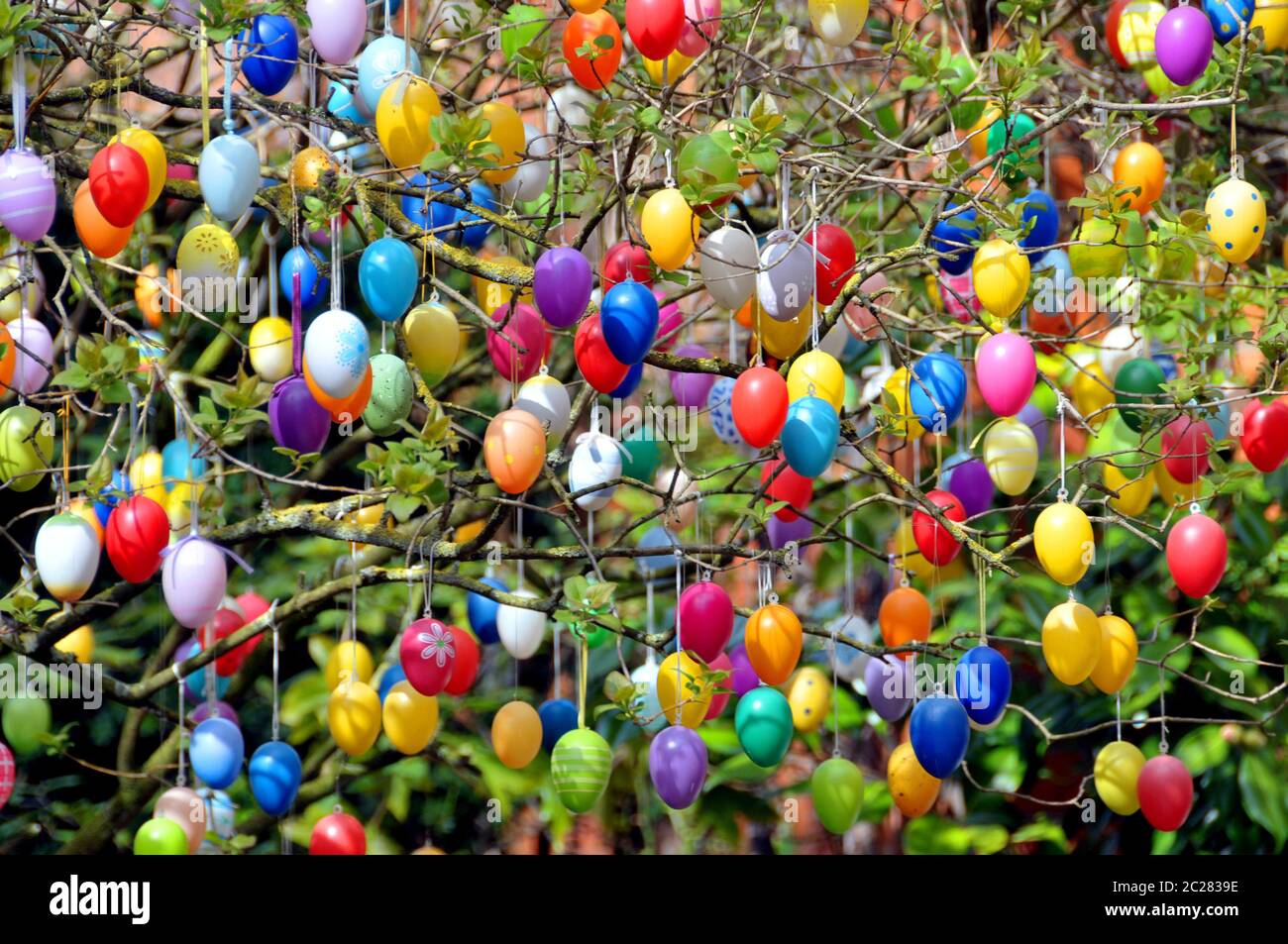 Easter Eggs Stock Photo