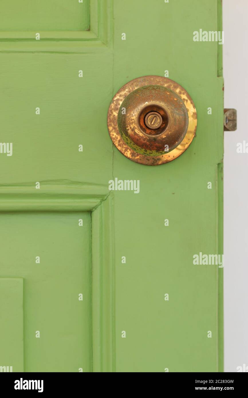 Door knobs Stock Photo