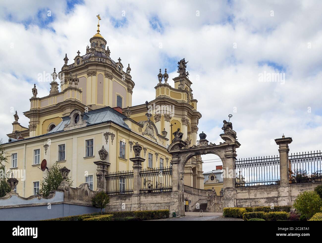 St. George Cathedral, Lviv, Ukraine Stock Photo