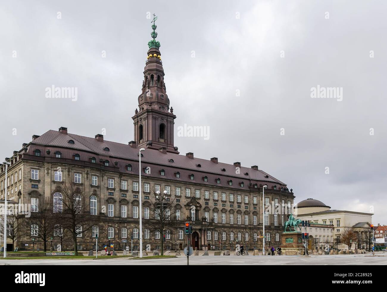 Christiansborg Palace, Copenhagen Stock Photo