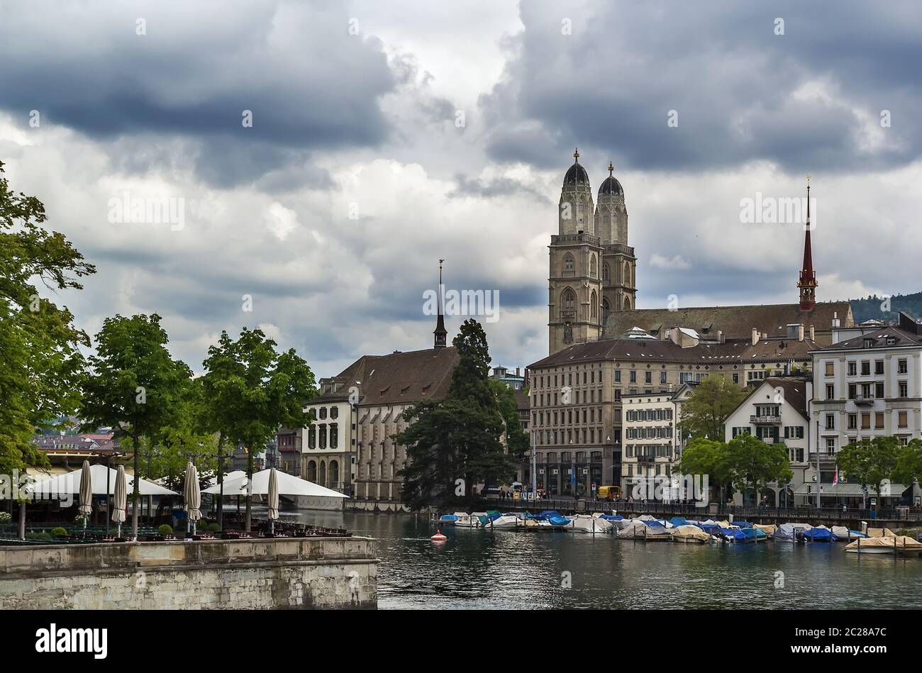 Limmat river in Zurich Stock Photo - Alamy