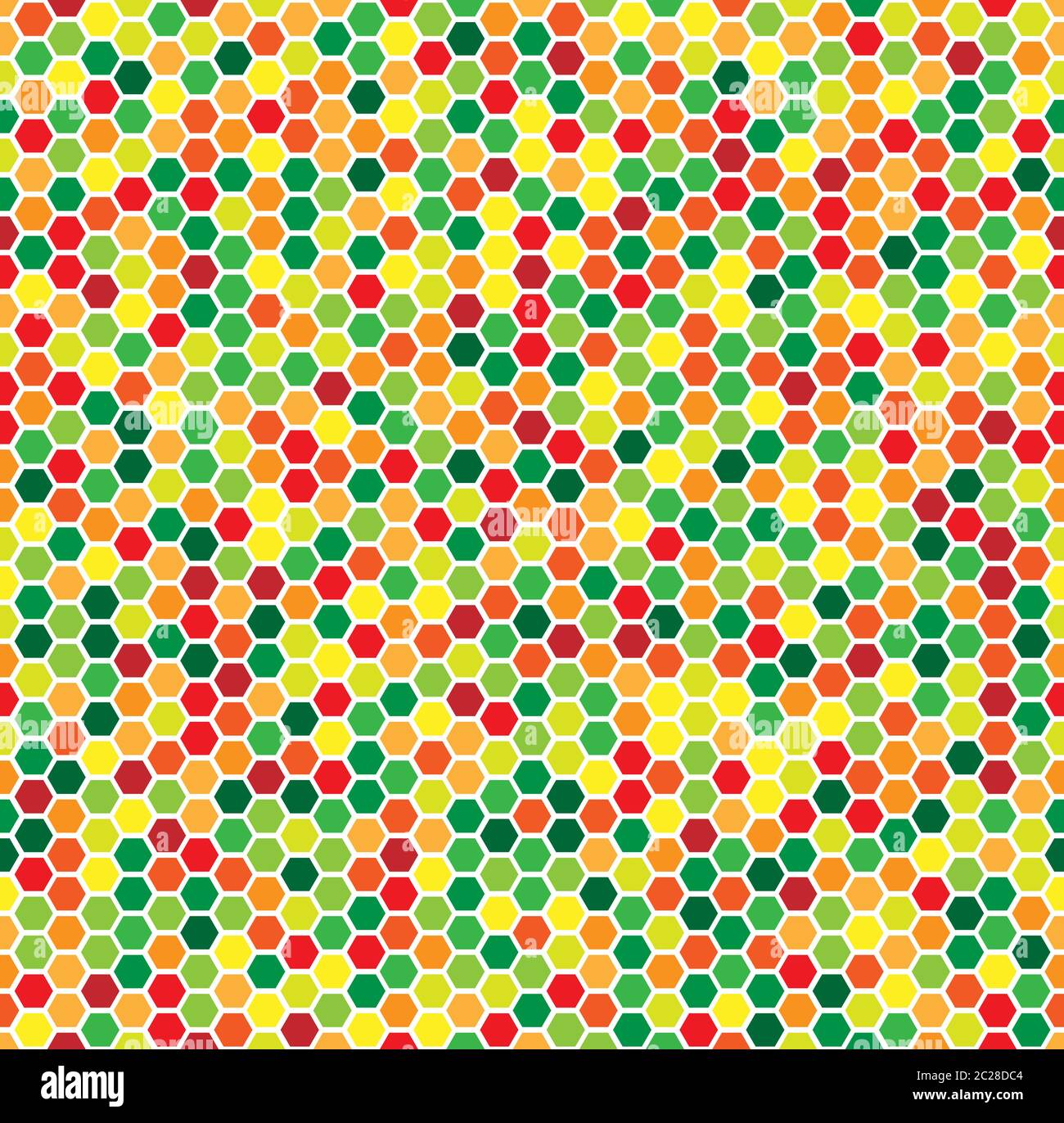 Vector seamless multicolored mosaic pattern. Graphic seamless pattern Stock Vector