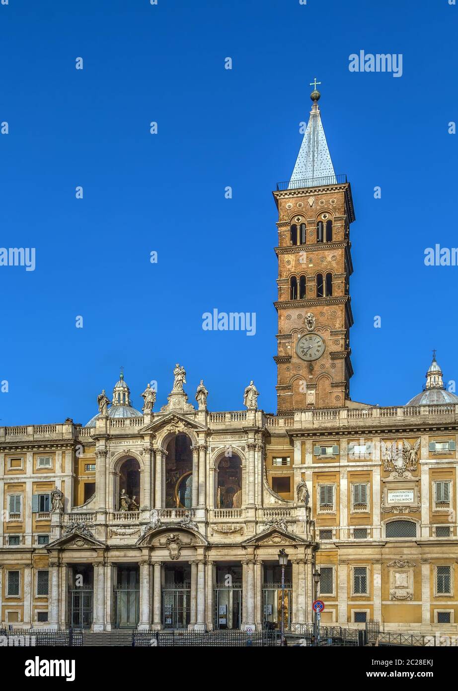 Basilica of Saint Mary Major, Rome Stock Photo