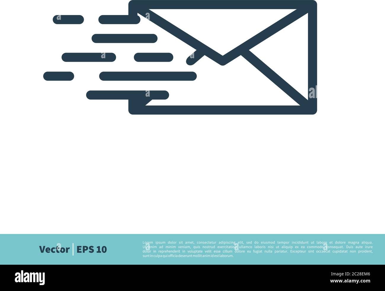 Envelope Email Icon Vector Logo Template Illustration Design. Vector EPS 10. Stock Vector