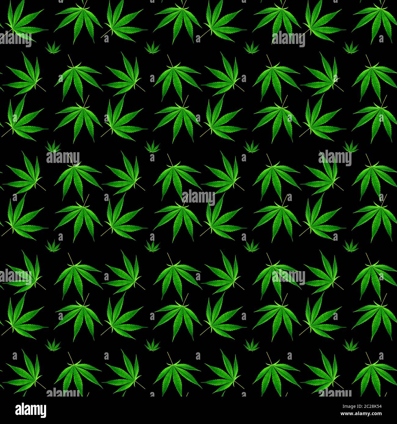 Marijuana Or Cannabis Leaves Seamless Background Pattern Wallpaper Stock Photo Alamy