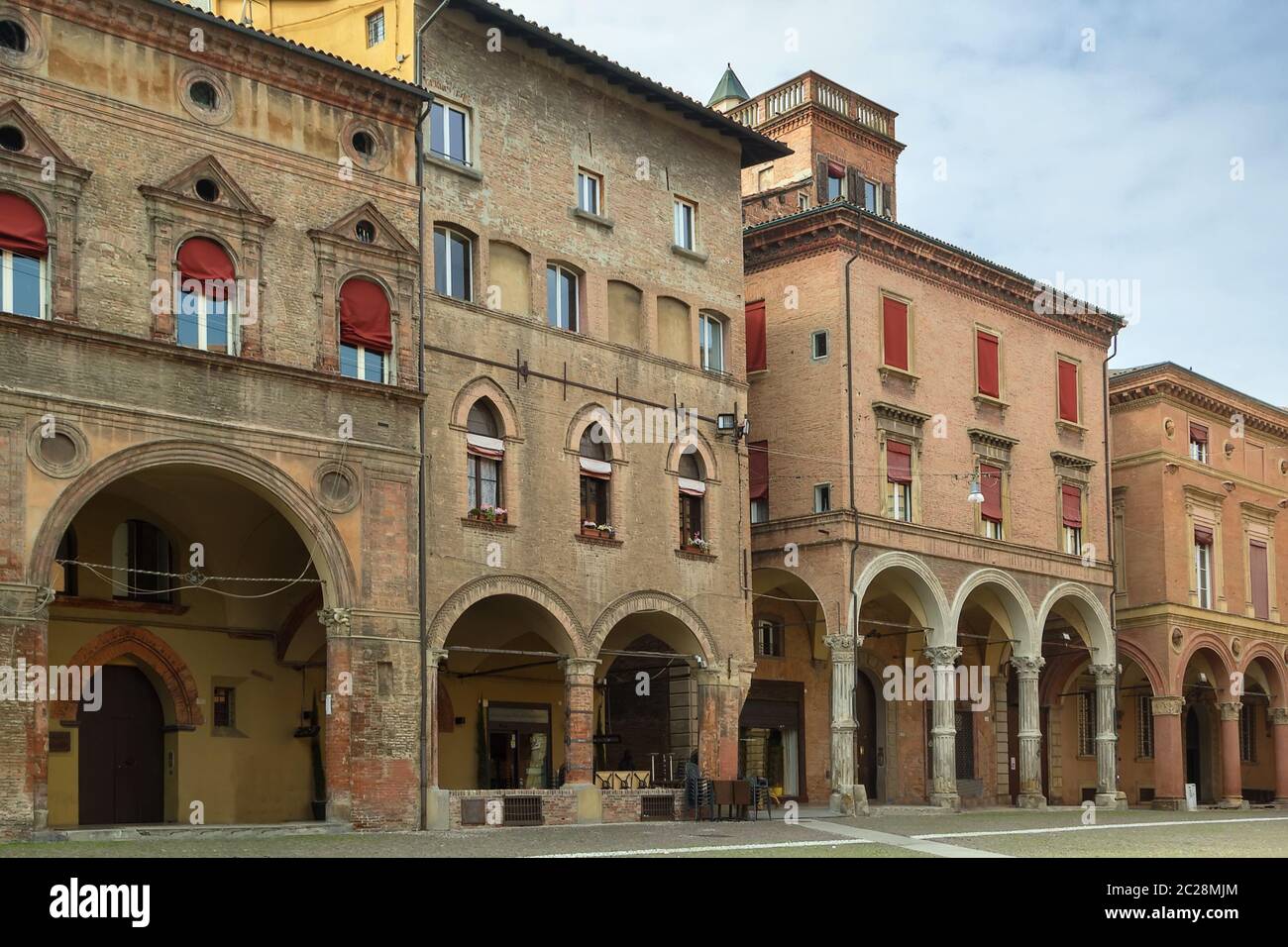 street in Bologna, Italy Stock Photo Alamy