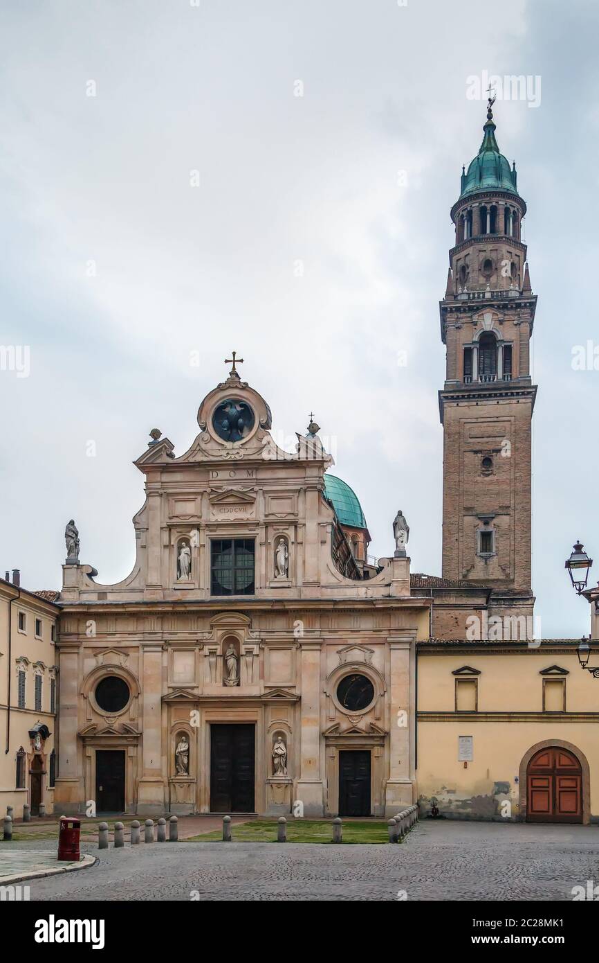San Giovanni Evangelista, Parma, Italy Stock Photo