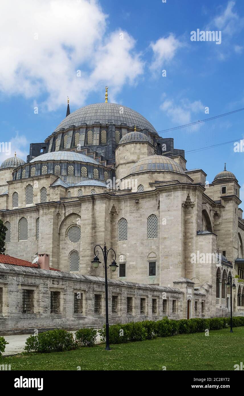 Suleymaniye Mosque, Istanbul Stock Photo