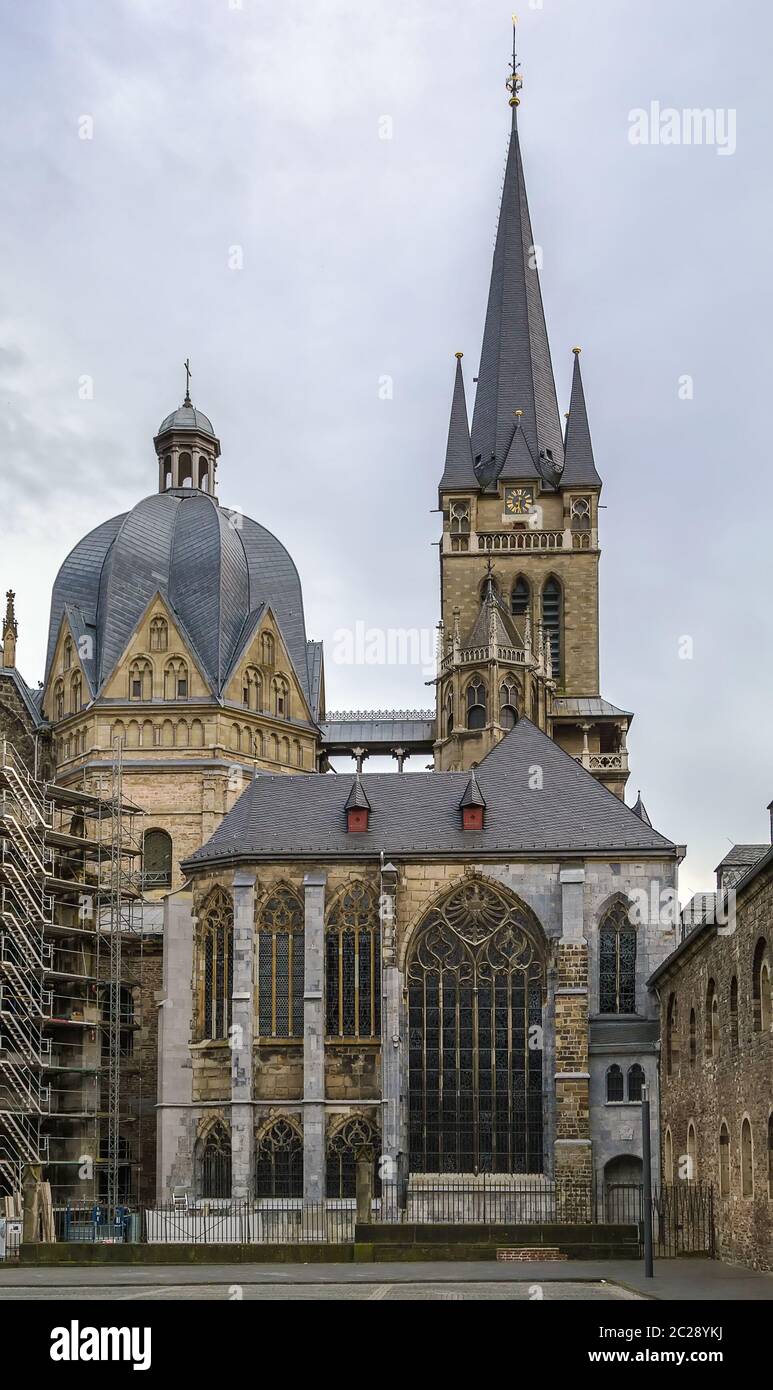 Aachen cathedral, germany hi-res stock photography and images - Alamy