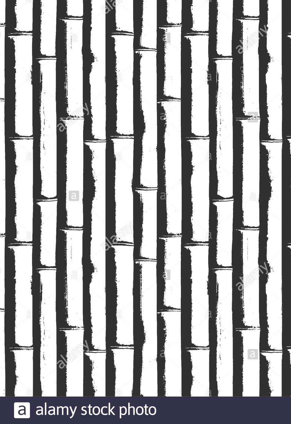 Distressed Overlay Bamboo Indian Cane Texture Grunge Background Abstract Halftone Vector Illustration Stock Vector Image Art Alamy