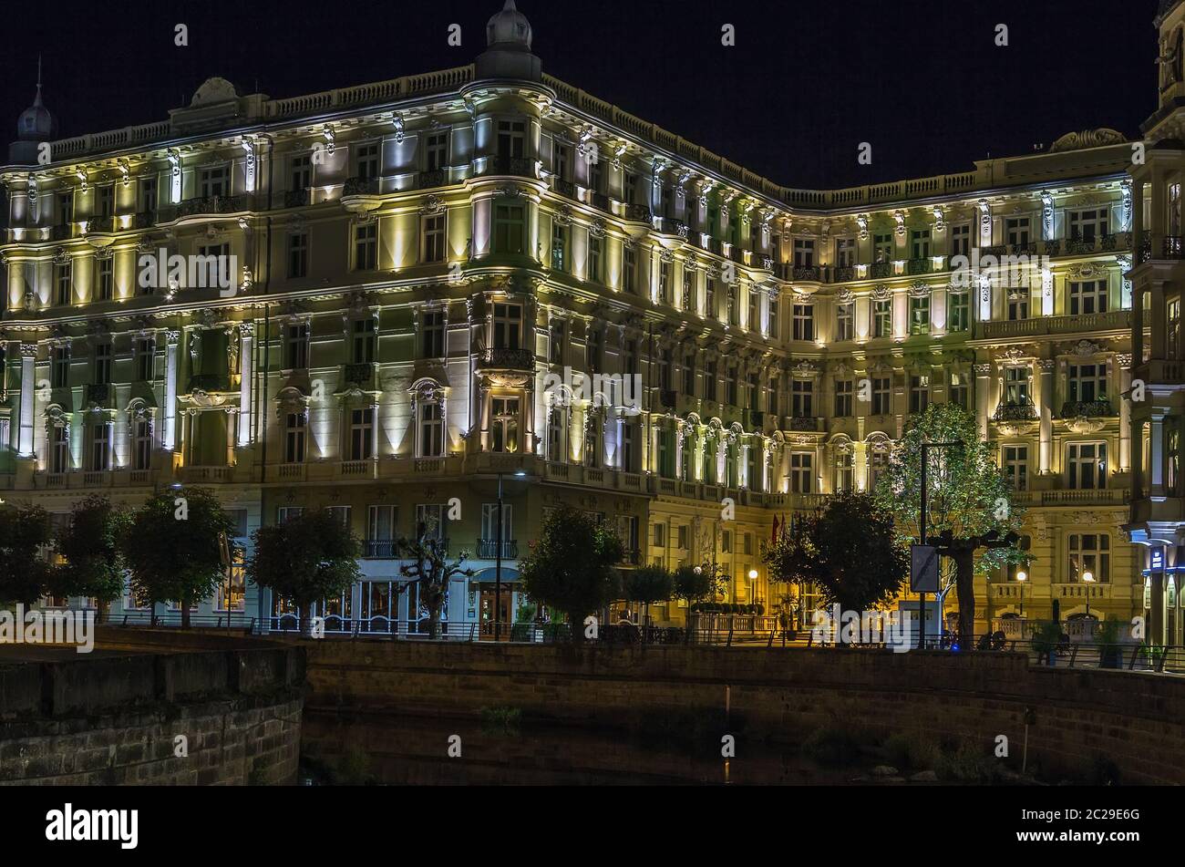Grandhotel Pupp,Karlovy Vary; Czech republic Stock Photo