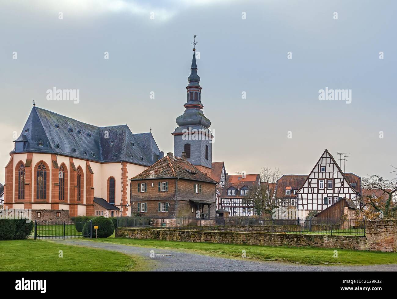 The Church Of Our Lady Budingen Germany Stock Photo Alamy the-church-of-our-lady-budingen-germany-stock-photo-alamy