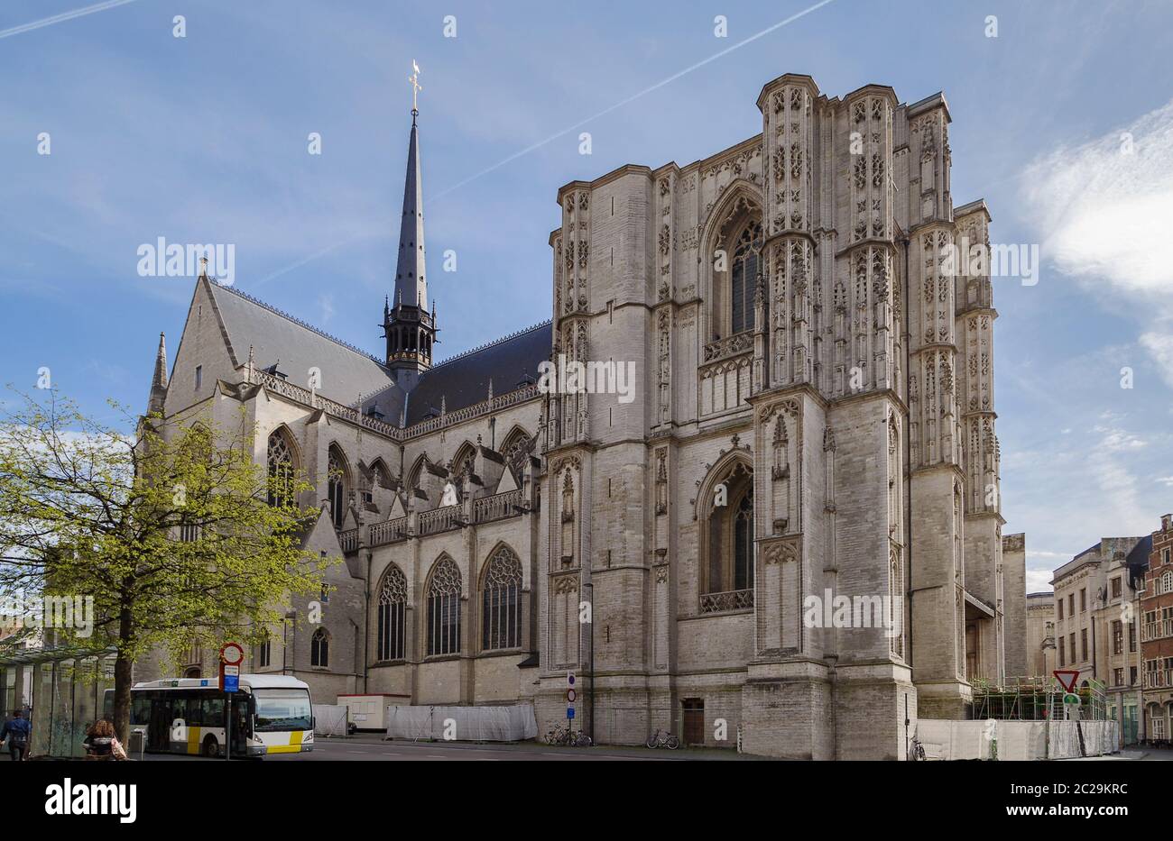 St. Peter's Church, Leuven Stock Photo