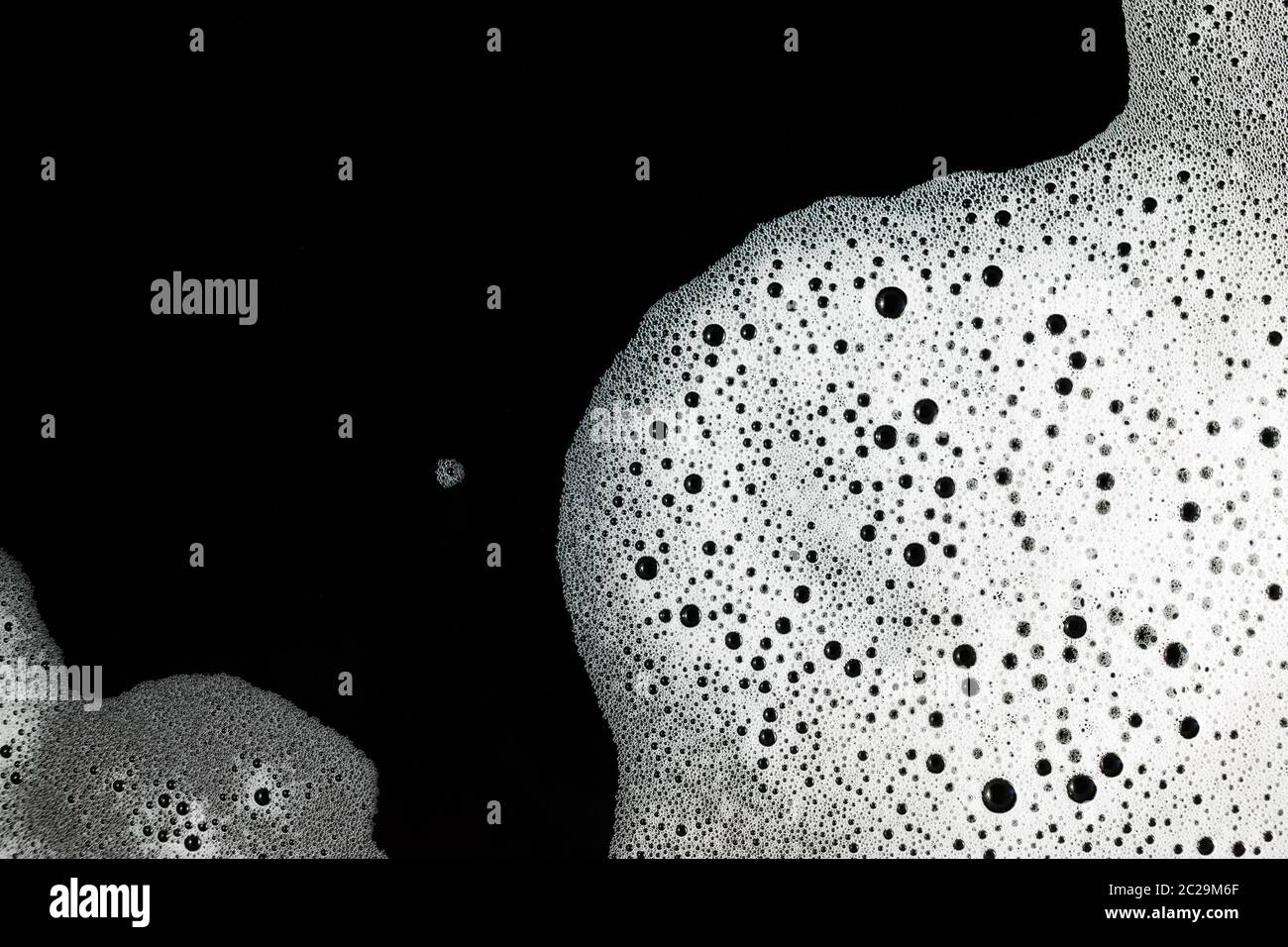 Black foam texture hi-res stock photography and images - Alamy