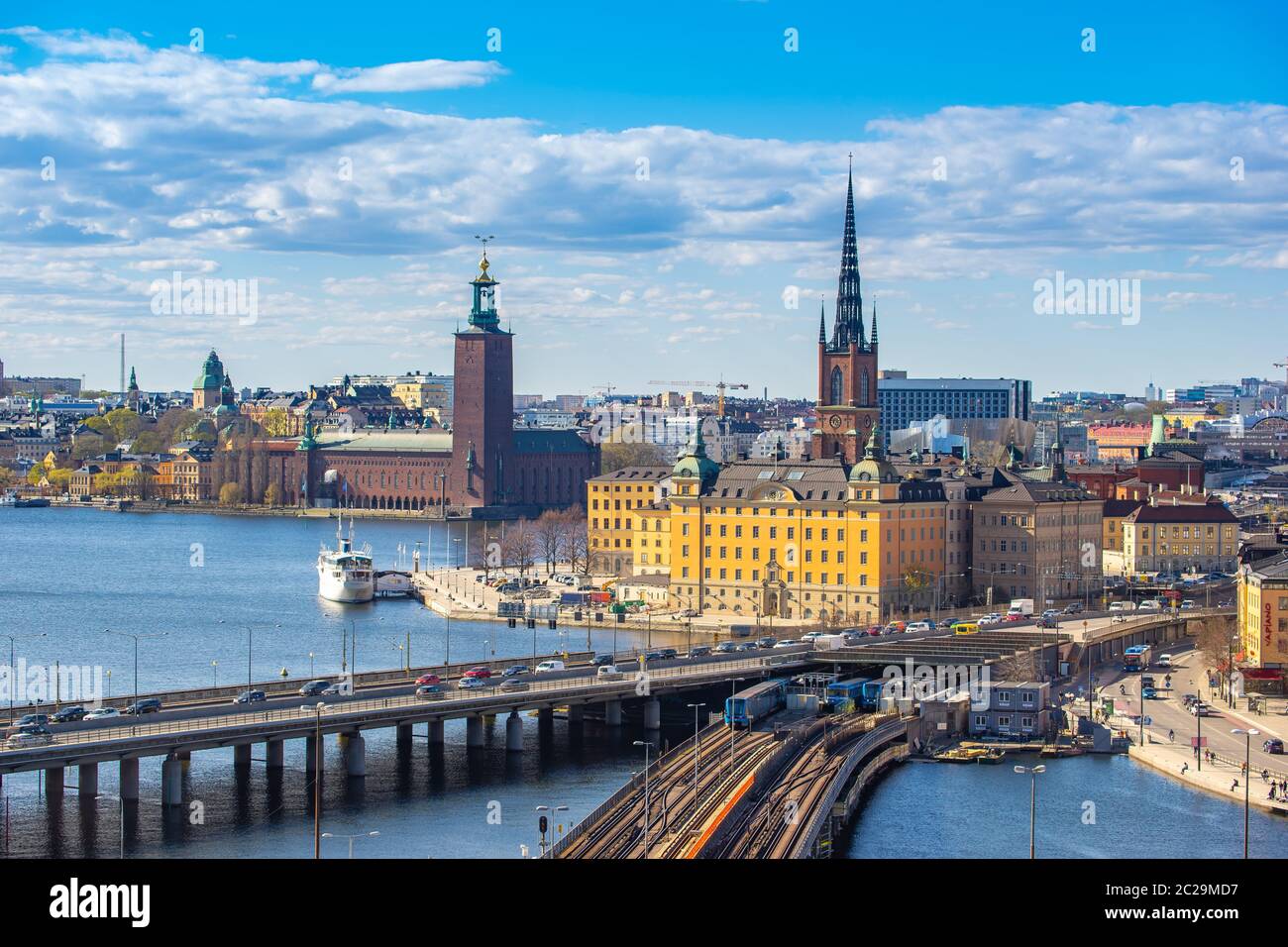 Stockholm sweden skyline view hi-res stock photography and images - Alamy
