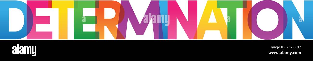Colored rainbow text. Vector banner. Corporate concept. Gradient Text. Transparency Letters Stock Vector