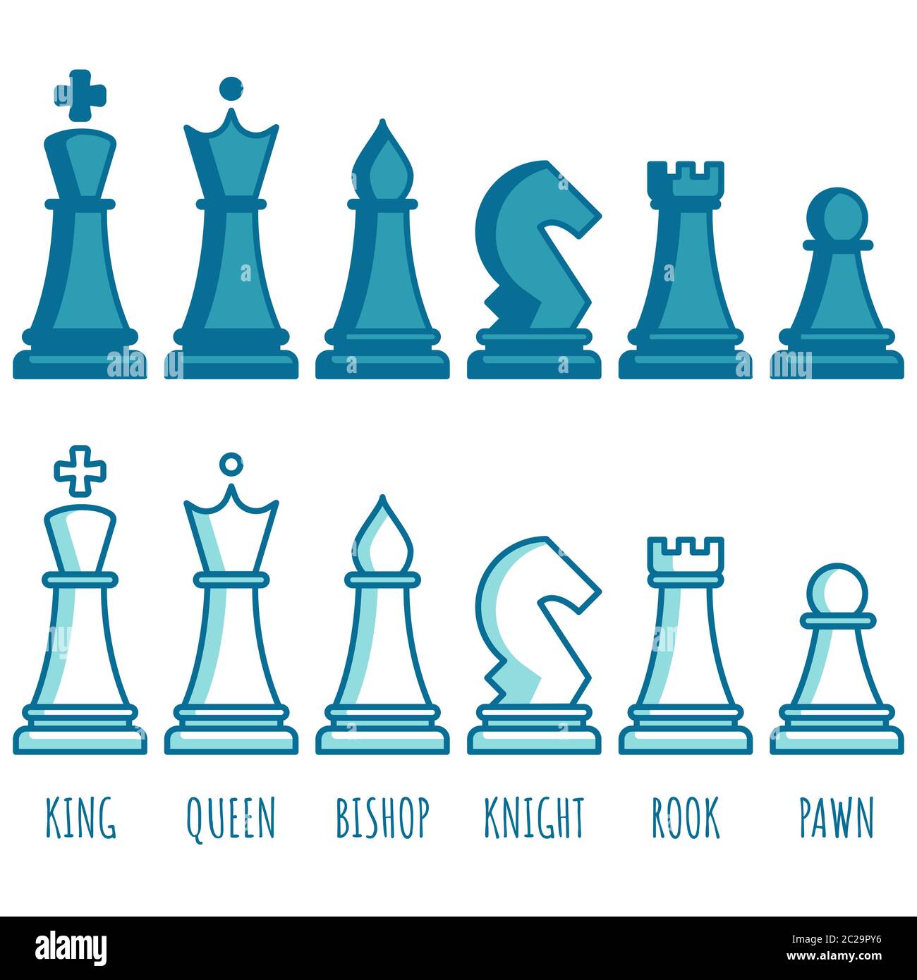 Chess Piece Names And What They Look Like (With Pictures!) – Games Made  Simple