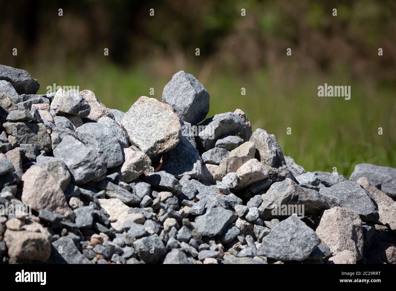 Small Forest Rocks Broken earth edge hi-res stock photography and images - Alamy