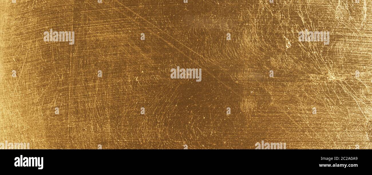 In gold painted wood texture using as luxury or festive background