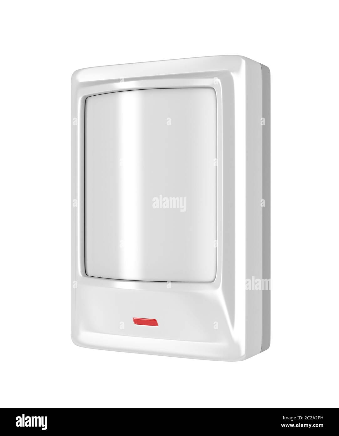 Motion detector isolated on white background Stock Photo Alamy