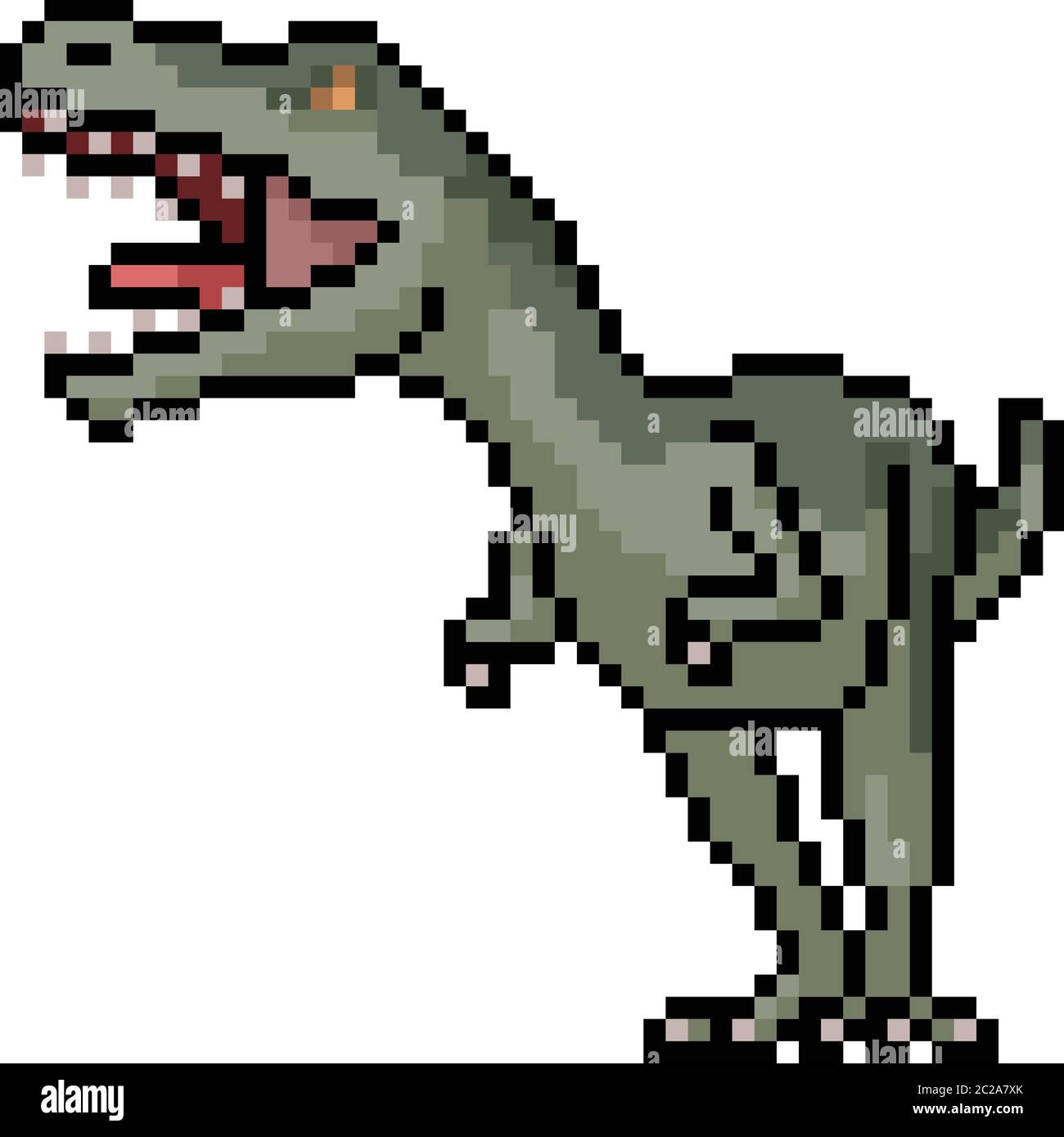 Pixilart - Dino run dinosaur by Anonymous