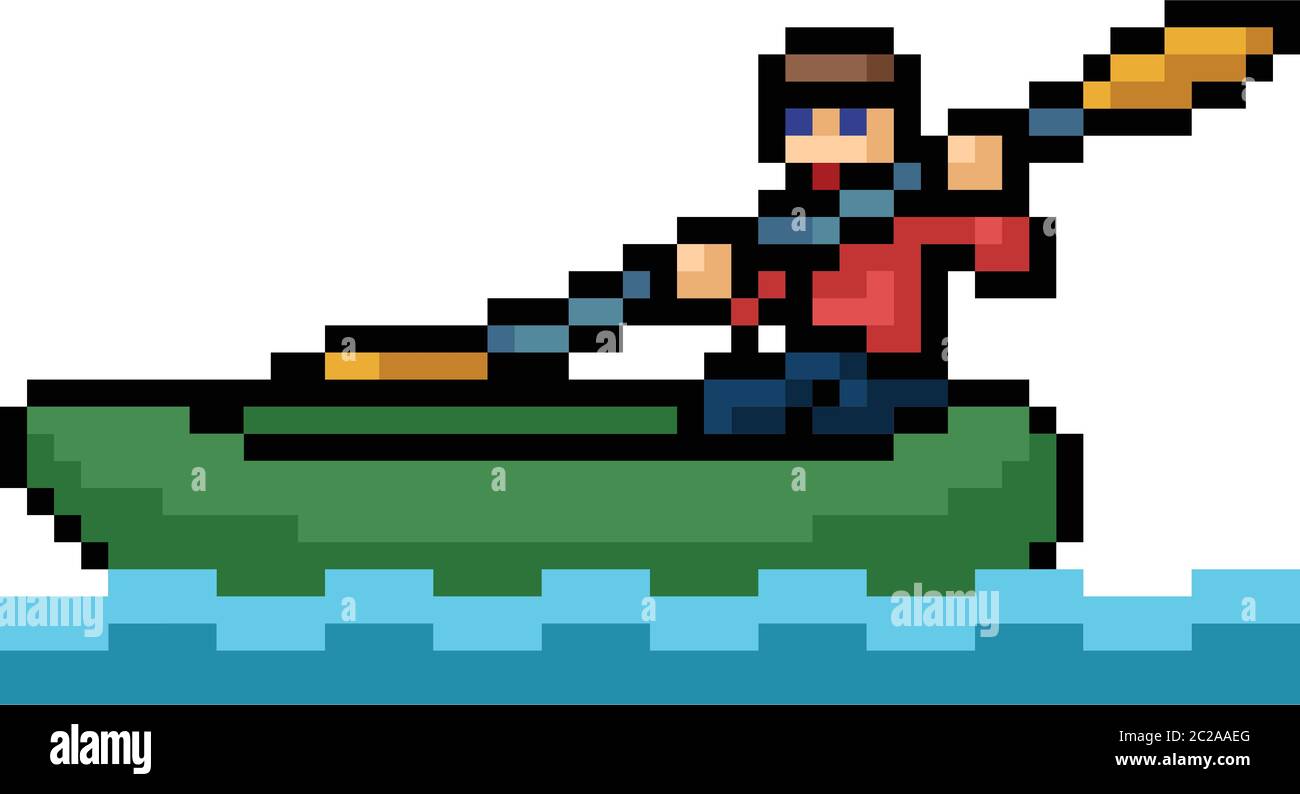 Relax canoe Stock Vector Images - Alamy