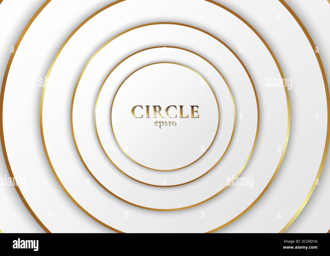 Abstract background elegant modern white circle shape design with ...