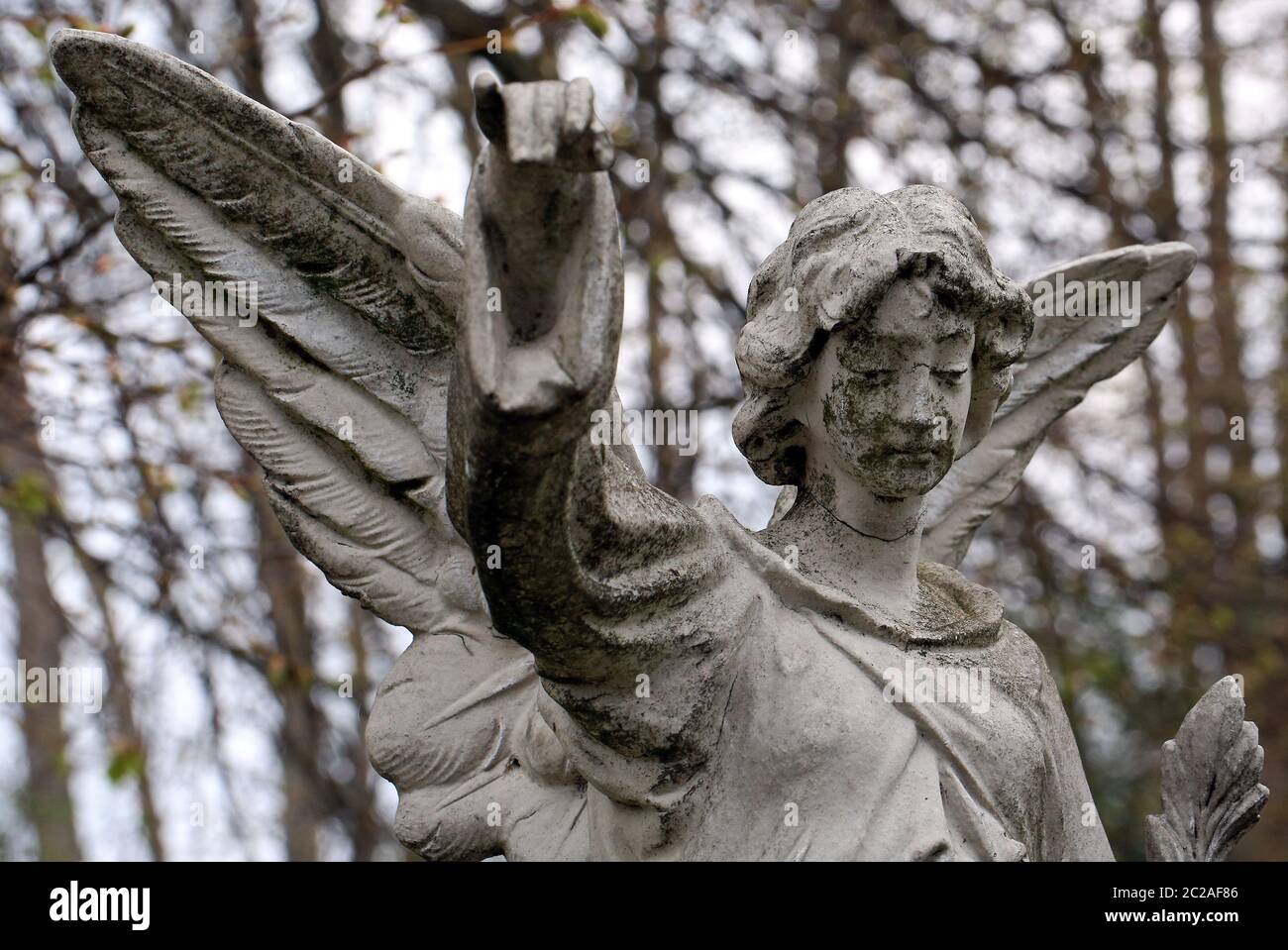 grave angel Stock Photo