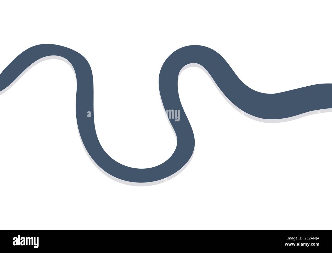 River thames London birdseye view vector Stock Vector Image & Art Alamy