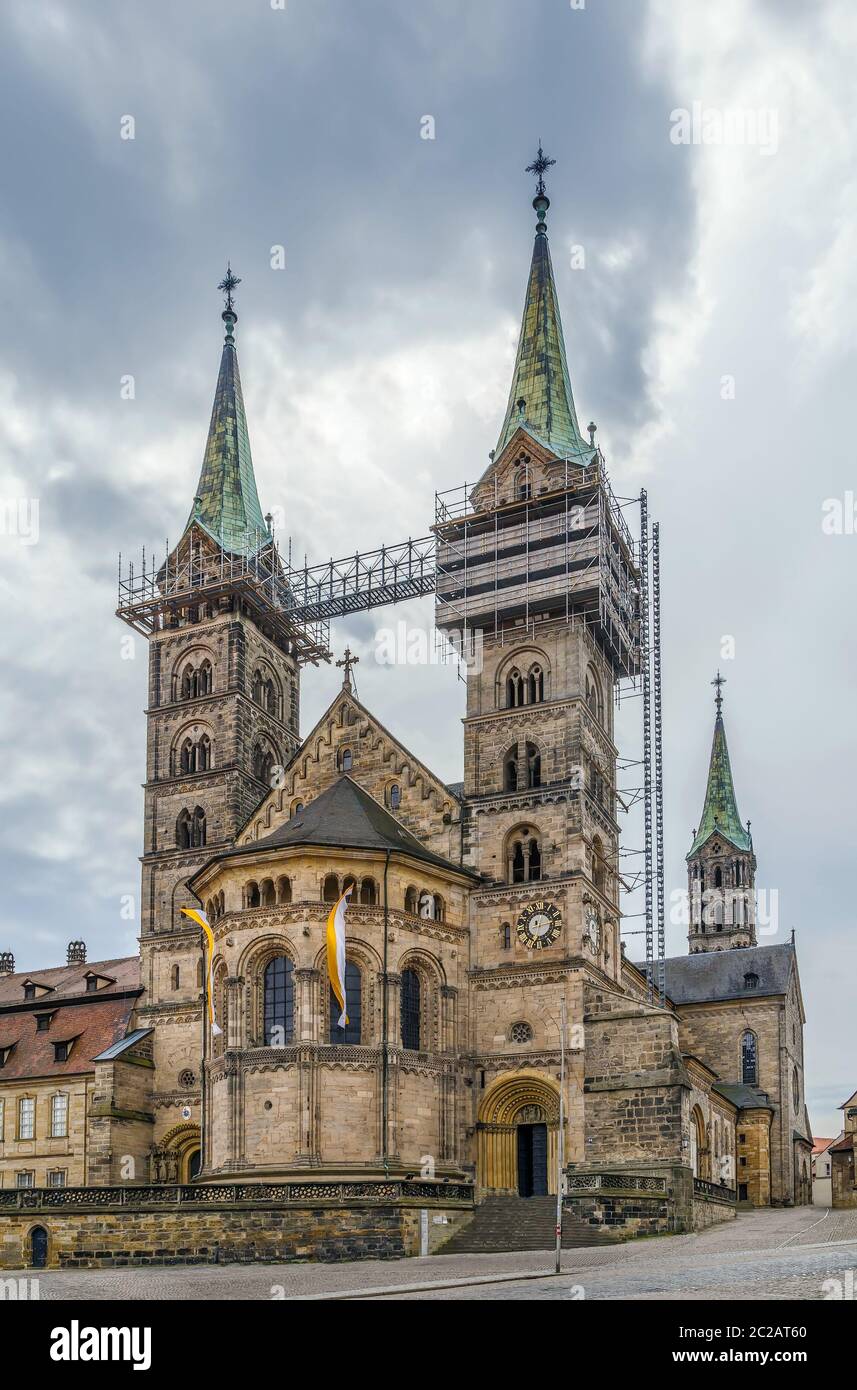 Bamberg cathedral, Germany Stock Photo