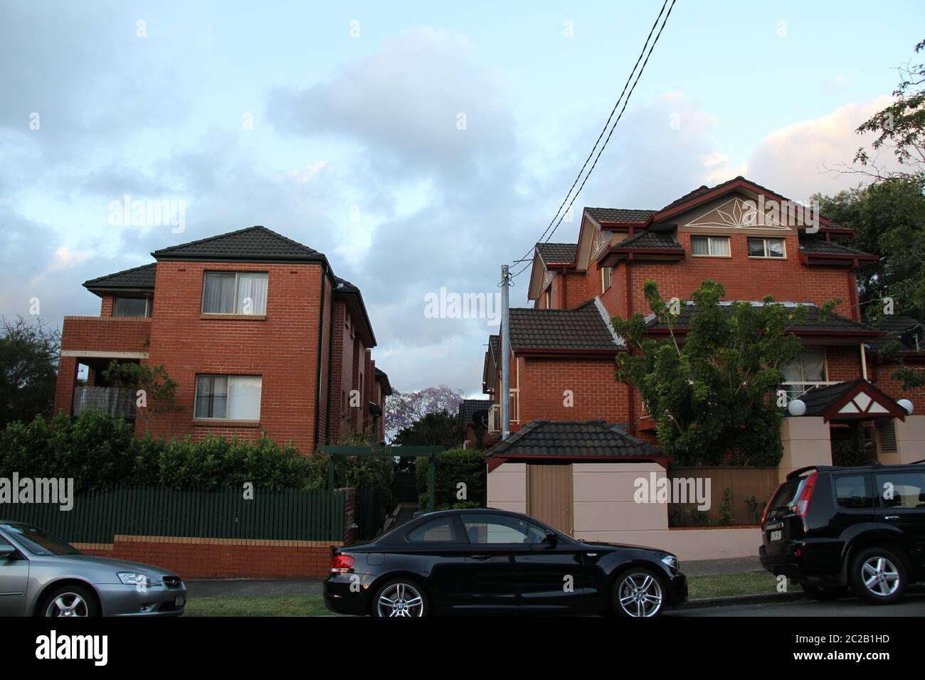 Pictured are apartments in the Sydney Lower North Shore suburb of