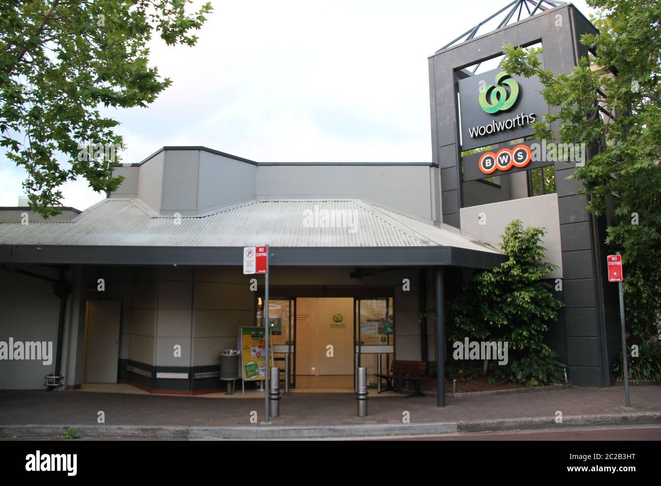 Pictured is the Woolworths store at Grosvenor Street, Neutral Bay Stock