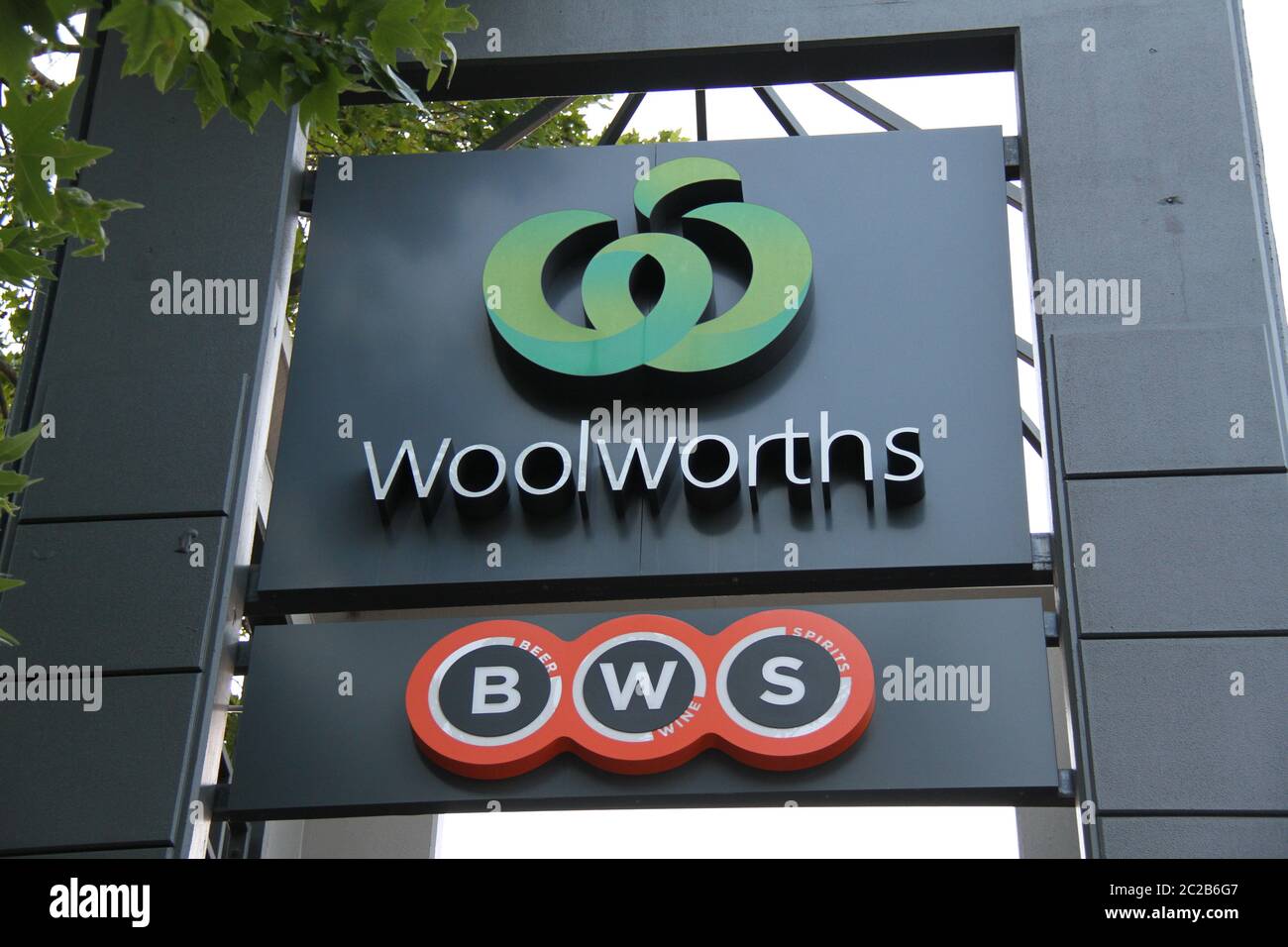 Pictured is the Woolworths store at Grosvenor Street, Neutral Bay Stock