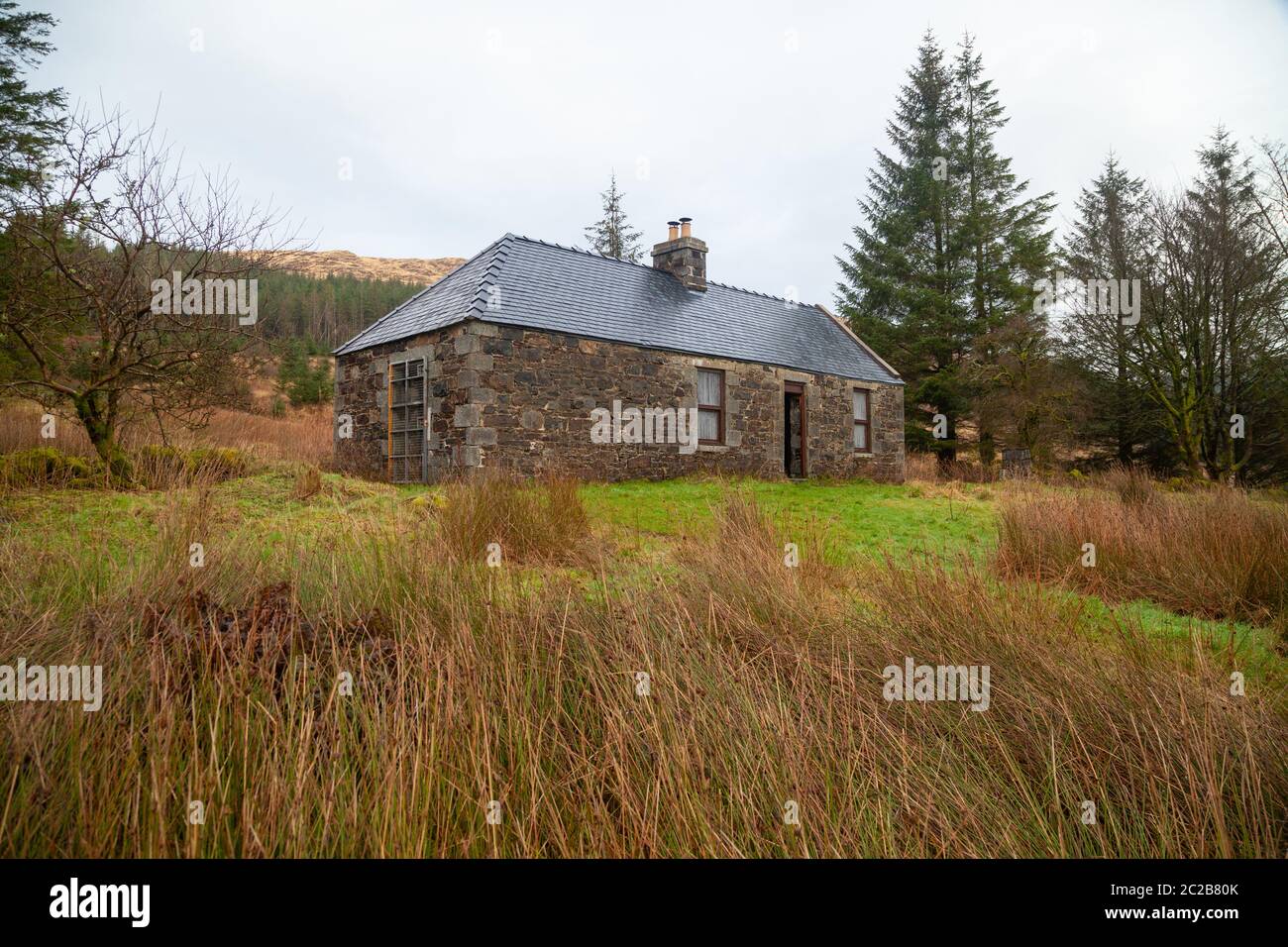 Bothy At Kilsharg Near Glen Trool Dumfries And Galloway Scotland Stock Photo Alamy