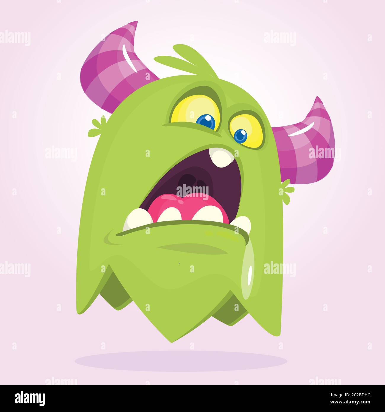 Cartoon funny slime monster hi-res stock photography and images - Alamy