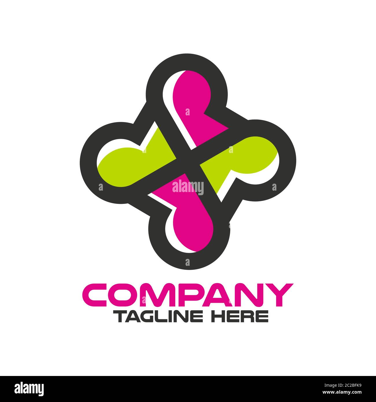 Cross and letter R logo.Vector illustration Stock Vector Image & Art ...