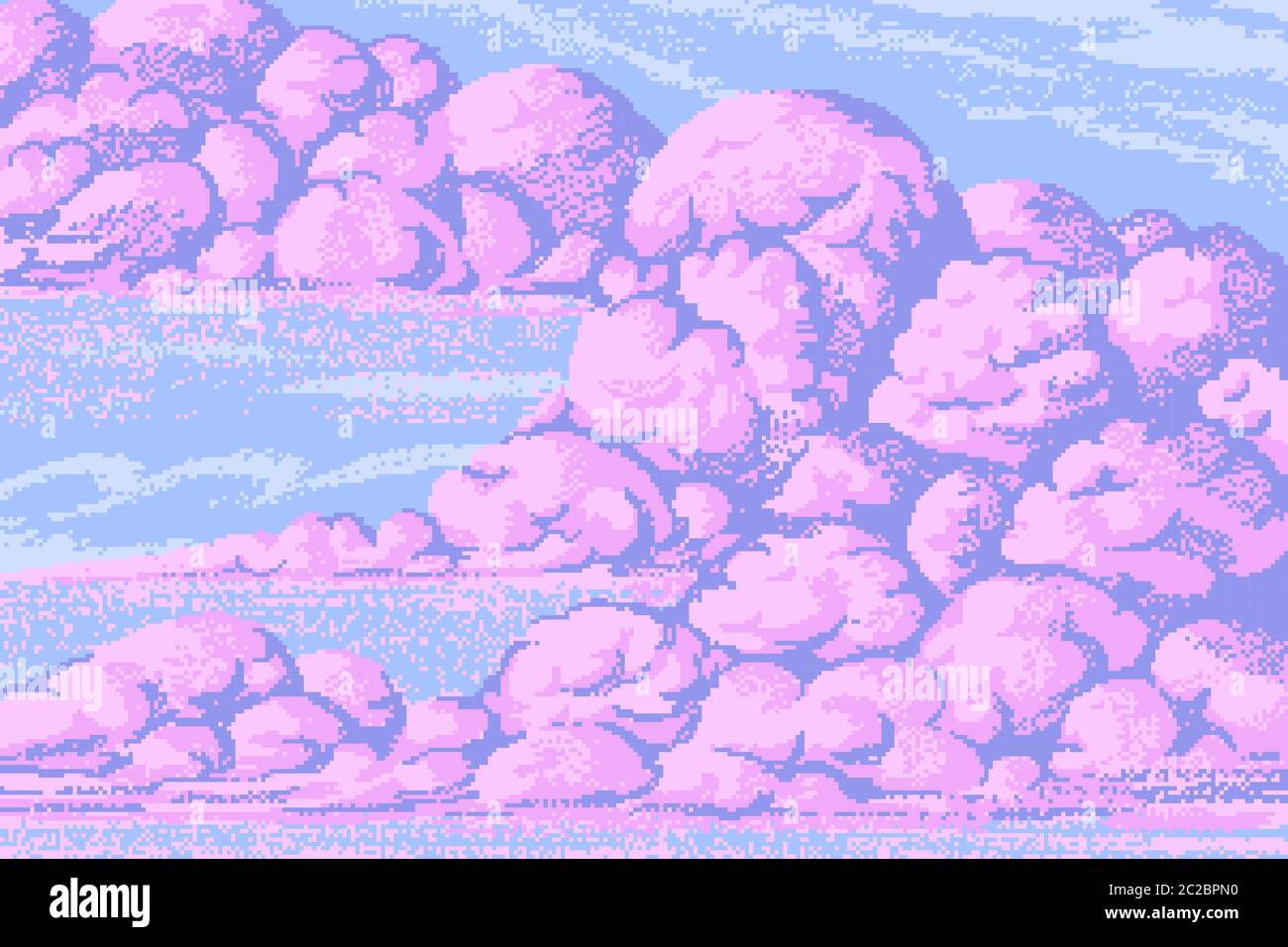 Hình nền đối tượng 8 bit tuyệt đẹp với đám mây nghệ thuật pixel và nền trời màu hồng phép thuật cổ điển, sẽ cho bạn trải nghiệm một không gian đậm chất cổ điển tuyệt đẹp.