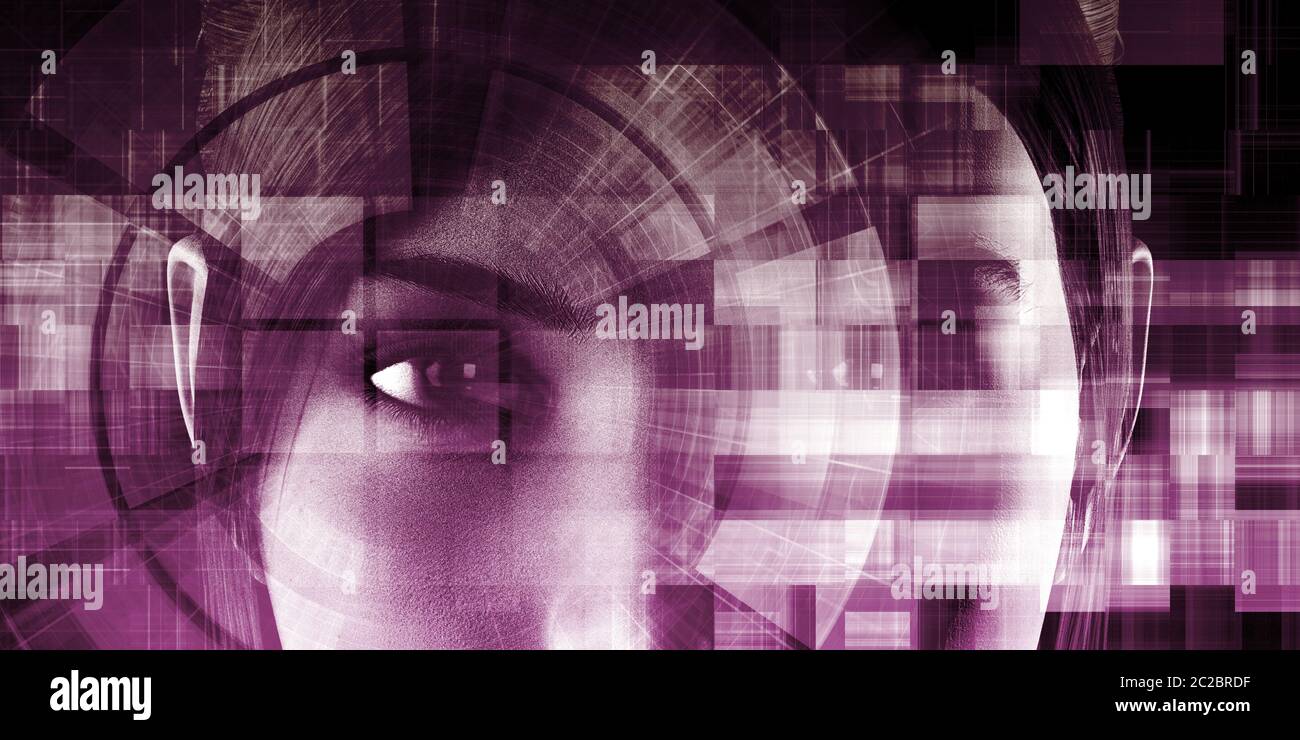 Deep Learning and Machine Artificial Intelligence Concept Stock Photo ...