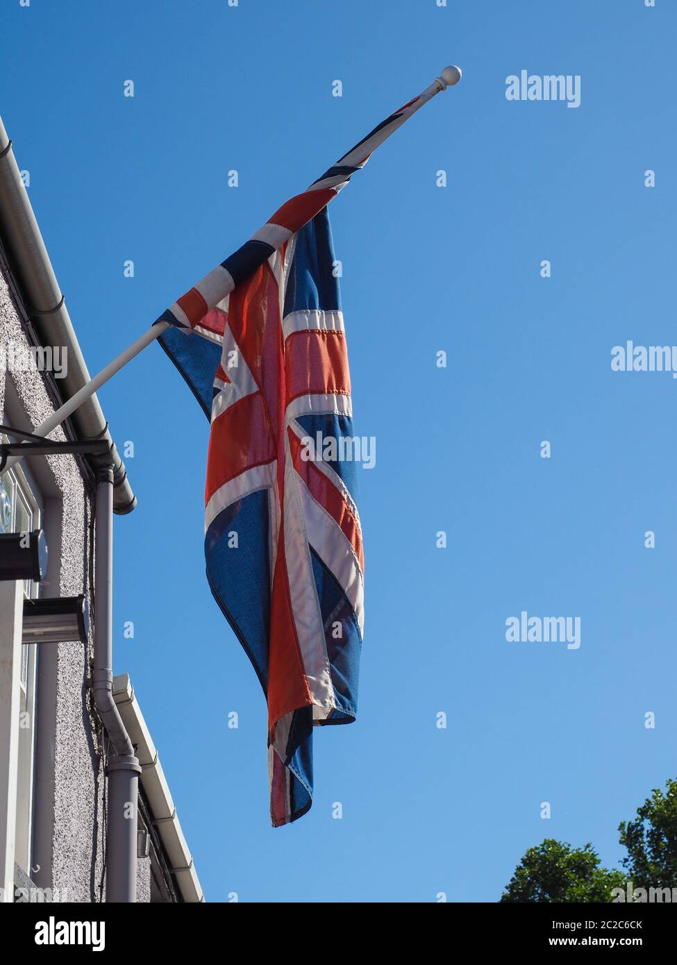 national flag of the United Kingdom (UK) aka Union Jack Stock Photo - Alamy