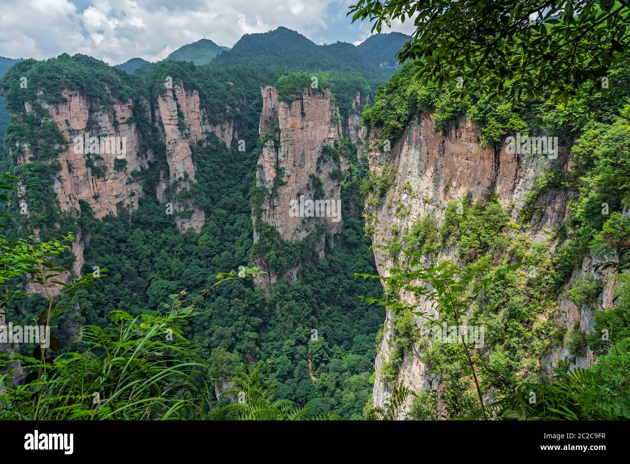 Stunning rock formations seen from the Enchanting terrace viewpoint ...