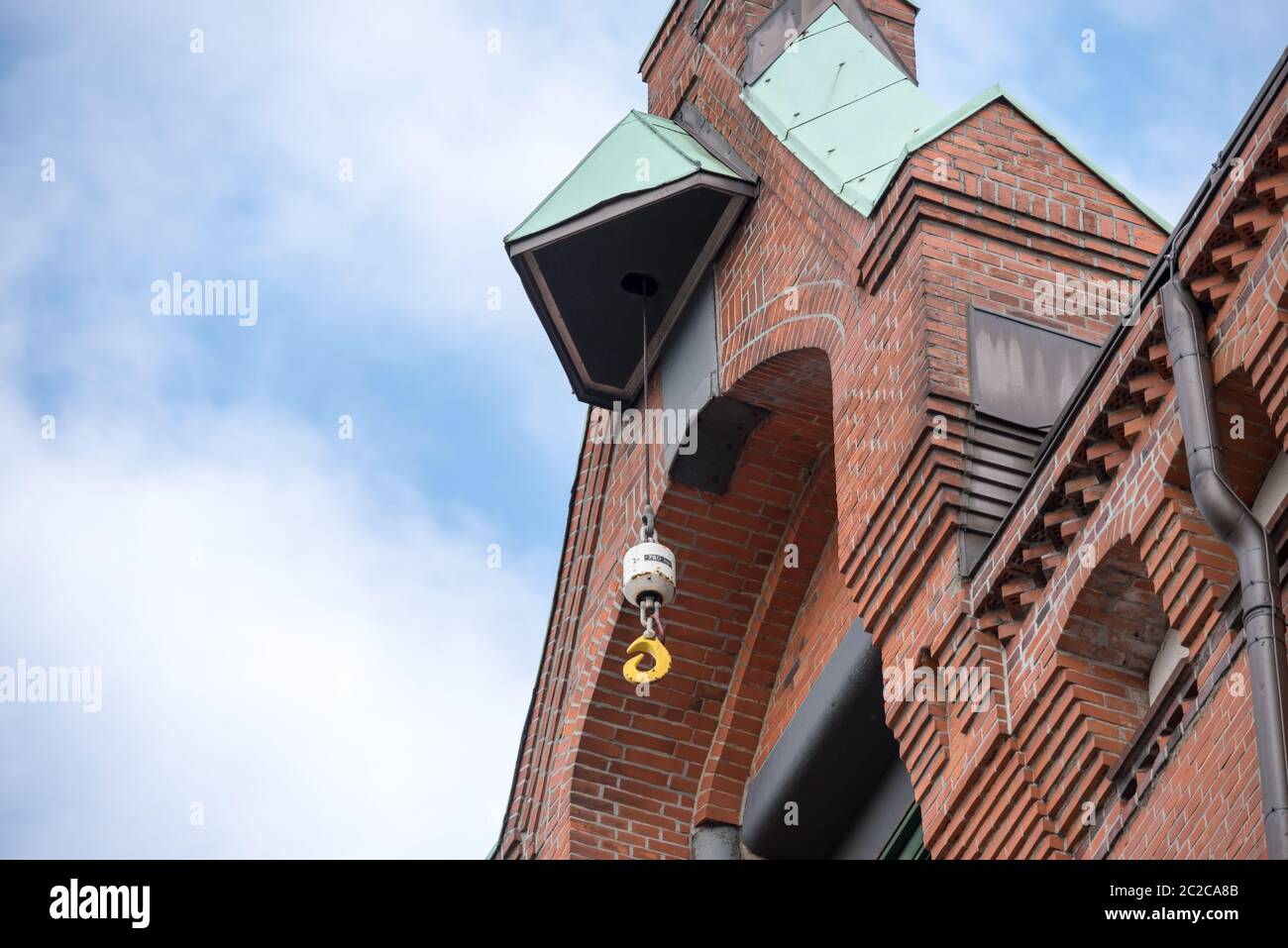 Brick Building Stock Photo